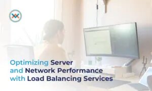 An image of a person handling multiple tasks, illustrating the need for efficient network services to ensure smooth and productive work.