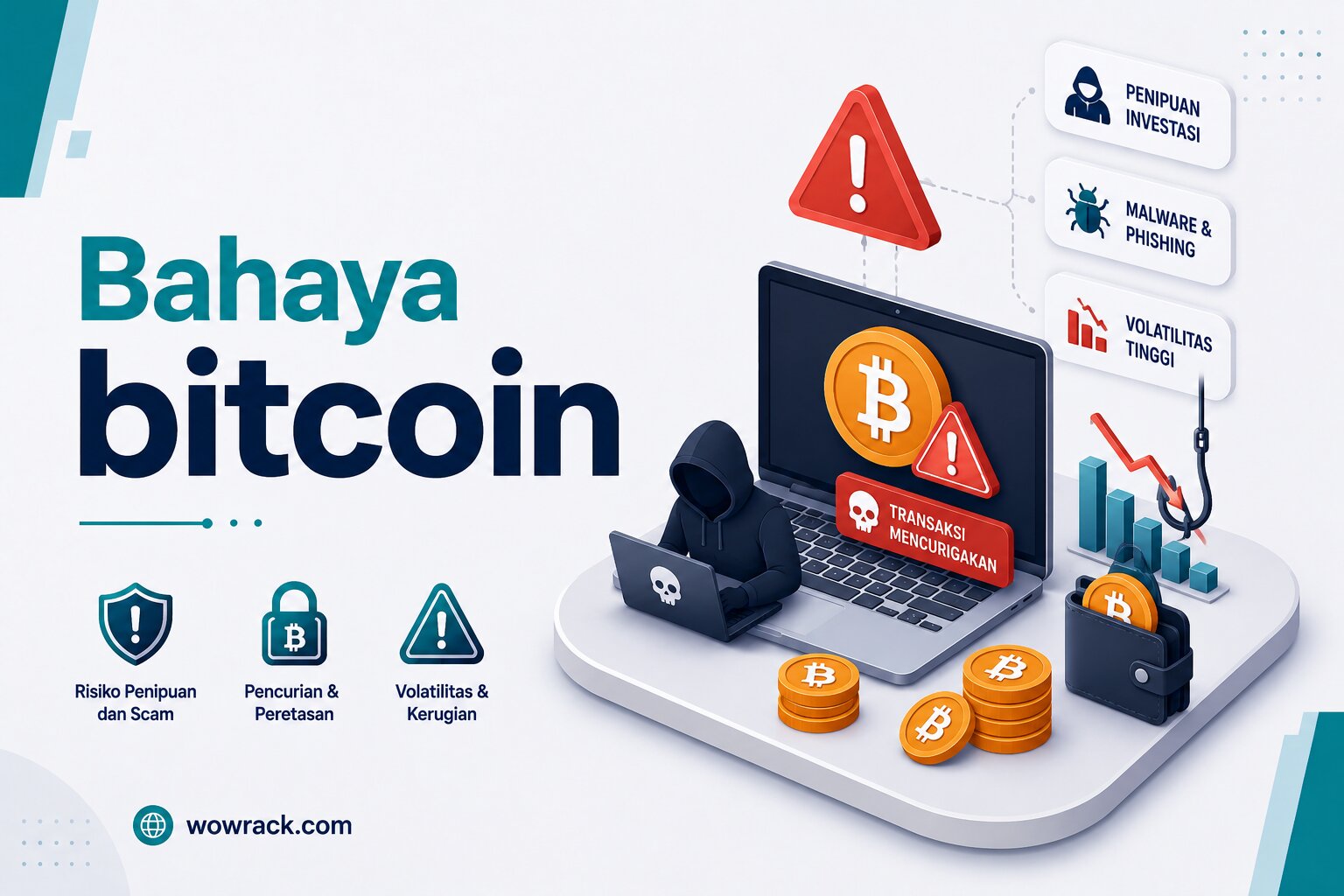 Bahaya Bitcoin Karena Cyber Crime dan Money Laundering