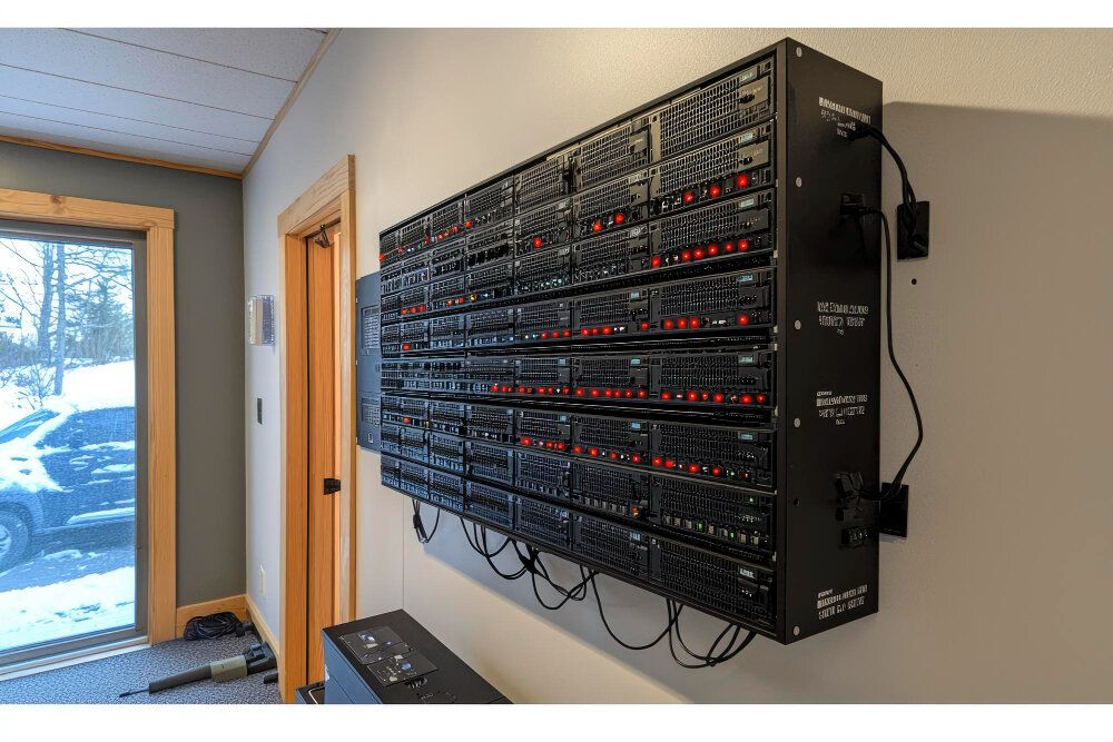 wall mounted rack